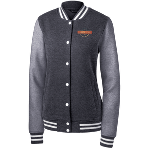 Women's IgetzitN Logo Fleece Letterman Jacket