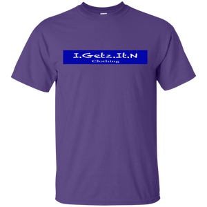 Men's Igetzitn Blue Banner T-Shirt