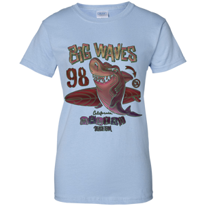Women's  Big Shark Surfer T-Shirt