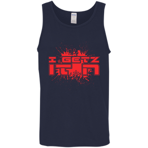 Men's Igetzitn paint logo RT Tank Top