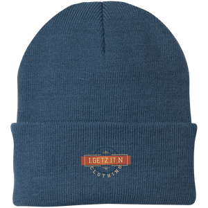 IgetzitN Clothing Logo Knit Cap