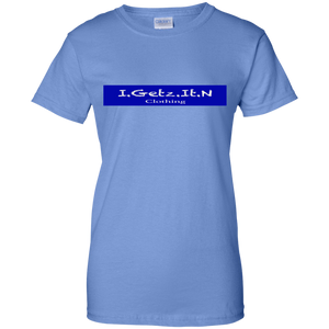 Women's Igetzitn Blue Banner T-Shirt