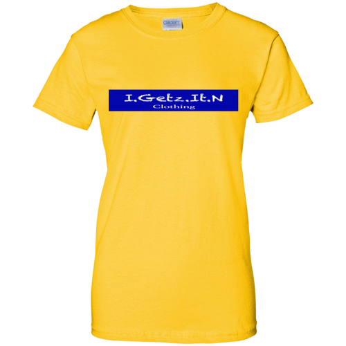 Women's Igetzitn Blue Banner T-Shirt