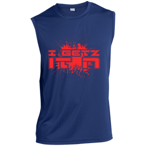 Men's Igetzitn paint logo RT Sleeveless T-Shirt