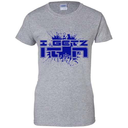 Women's Igetzitn paint logo BT T-Shirt T-Shirt
