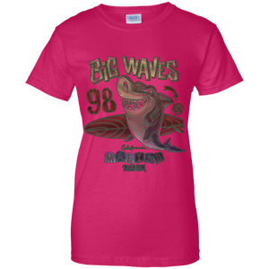 Women's  Big Shark Surfer T-Shirt
