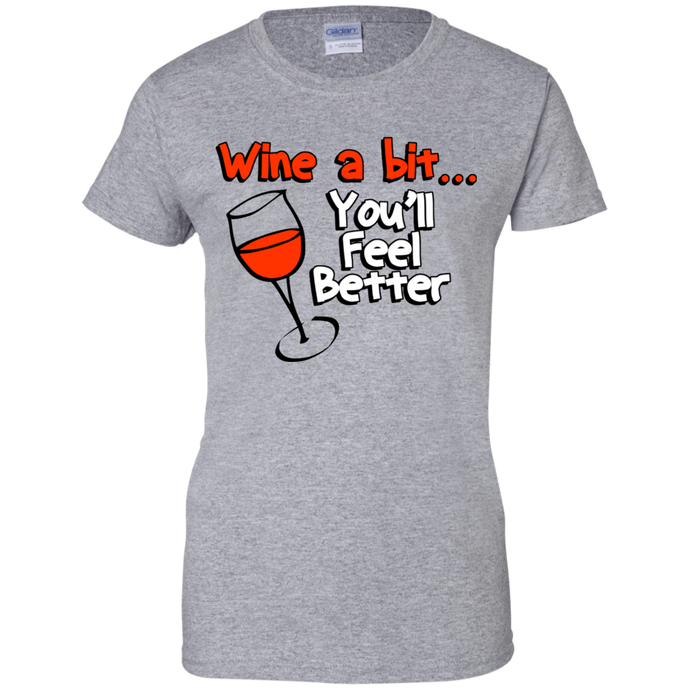 Women's Wine A Bit T-Shirt