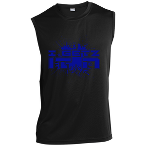 Men's Igetzitn paint logo BT Sleeveless T-Shirt