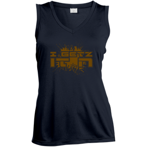 Women's IgetzitN Logo Paint GT Sleeveless V-Neck
