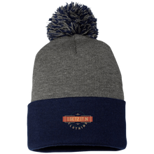 IgetzitN Clothing Logo Pom Pom Knit Cap