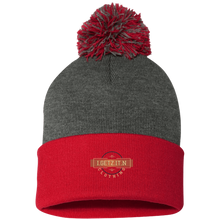 IgetzitN Clothing Logo Pom Pom Knit Cap