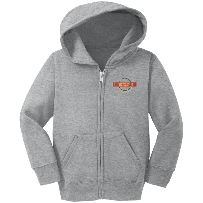 Boy's And Girl's IgetzitN Logo Full Zip Hoodie