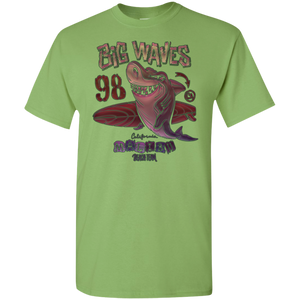 Boy's and Girl's  Big Shark Surfer T-Shirt