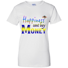 Women's Happiness Cant Buy Money W/O bg T-Shirt