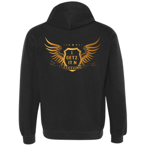 Igetzitn Clothing Logo BW Pullover Fleece Sweatshirt