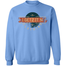 Men's Igetzitn Clothing Logo BW Pullover Sweatshirt