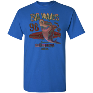 Boy's and Girl's  Big Shark Surfer T-Shirt