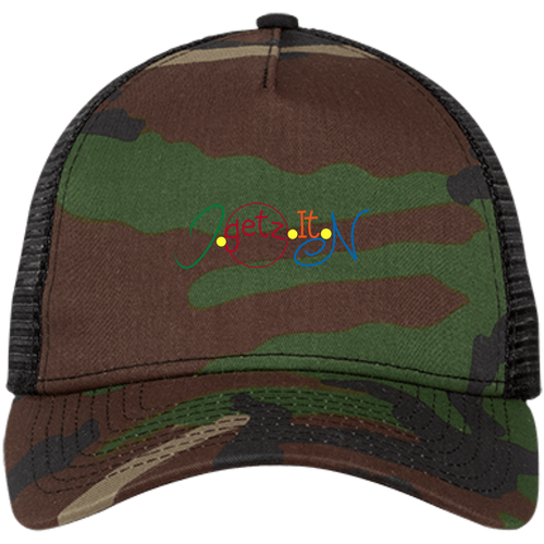 IgetzitN Colorful Logo New Era® Snapback Trucker Cap