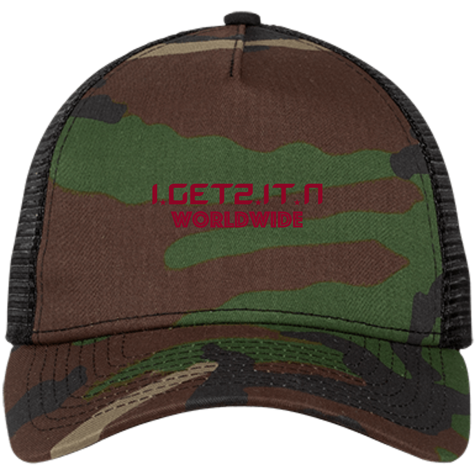 RT Igetzitn Worldwide Trucker Cap