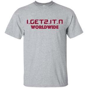 Men's Igetzitn Worldwide Red T-Shirt