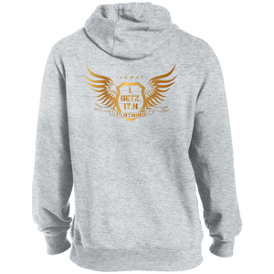 Men's Igetzitn Clothing Logo BW Pullover Hoodie