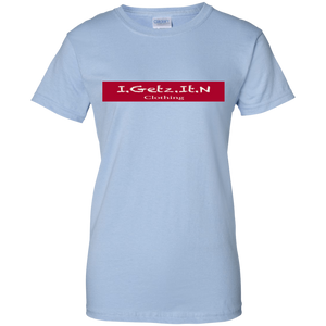 Women's Igetzitn Red Banner T-Shirt