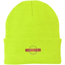 IgetzitN Clothing Logo Knit Cap