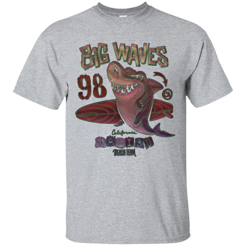 Men's Big Shark Surfer T-Shirt