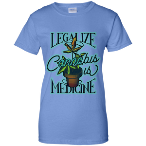 Women's Legalize Cannabis T-Shirt