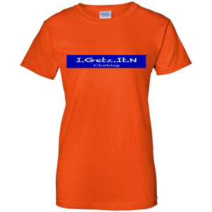 Women's Igetzitn Blue Banner T-Shirt