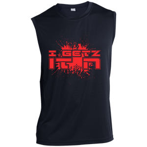 Men's Igetzitn paint logo RT Sleeveless T-Shirt
