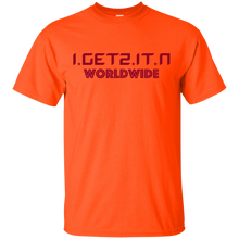 Men's Igetzitn Worldwide Red T-Shirt