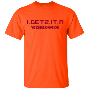 Men's Igetzitn Worldwide Red T-Shirt