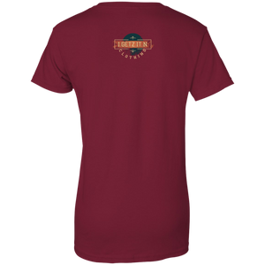 Women's Igetzitn Worldwide Red T-Shirt