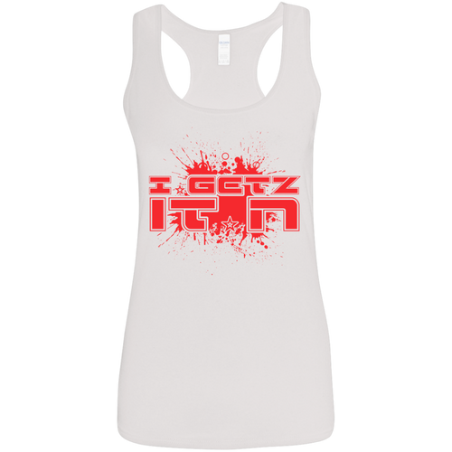 Women's Igetzitn paint logo RT Tank