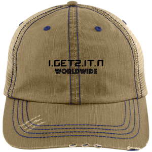BT IgetzitN Worldwide Trucker Cap