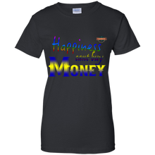 Women's Happiness Cant Buy Money W/O bg T-Shirt