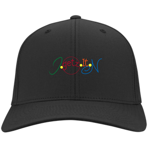 IgetzitN Colorful Logo Twill Cap