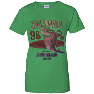 Women's  Big Shark Surfer T-Shirt