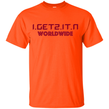 Boy's And Girl's Igetzitn Worldwide Red T-Shirt