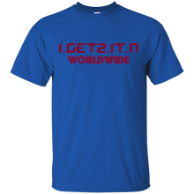 Men's Igetzitn Worldwide Red T-Shirt