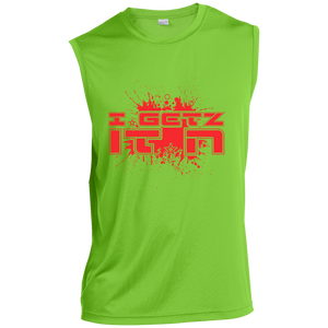 Men's Igetzitn paint logo RT Sleeveless T-Shirt