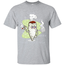 Men's All The Smoke Wht Text T-Shirt