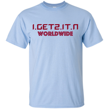 Boy's And Girl's Igetzitn Worldwide Red T-Shirt
