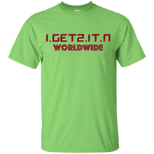 Boy's And Girl's Igetzitn Worldwide Red T-Shirt