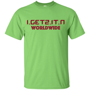 Boy's And Girl's Igetzitn Worldwide Red T-Shirt