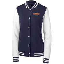 Women's IgetzitN Logo Fleece Letterman Jacket