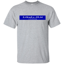 Men's Igetzitn Blue Banner T-Shirt