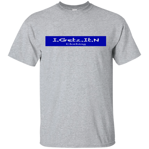 Men's Igetzitn Blue Banner T-Shirt