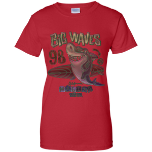 Women's  Big Shark Surfer T-Shirt